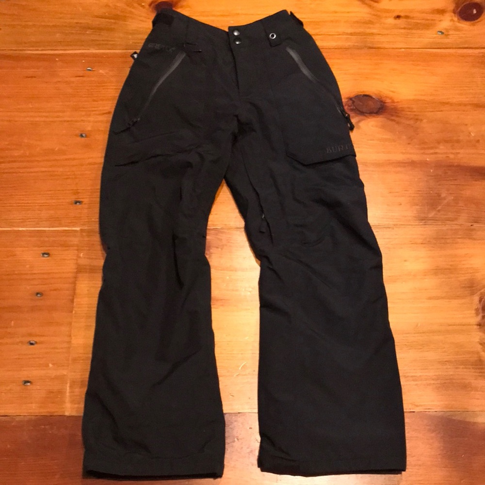 BURTON Unisex 10-12 Black Gore-Tex Stark Snow & Ski Pants